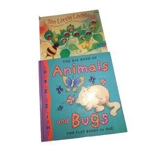 Two Young Children's Books Ten Little Ladybugs  Animals and Bugs